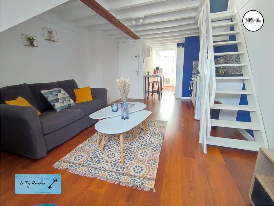 Le Ty Briochin - Hypercentre Saint-Brieuc Apartment Ngoại thất bức ảnh